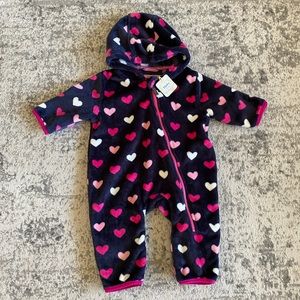 Hatley fleece suit (6-9M)